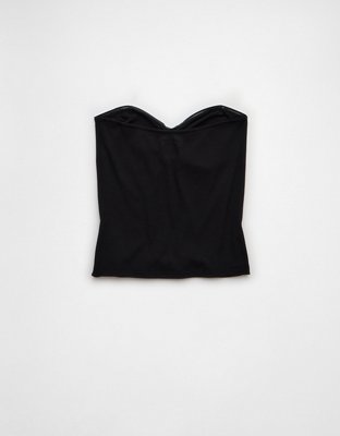 AE Cinch-Front Sweetheart Tube Top