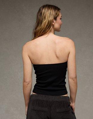 AE Cinch-Front Sweetheart Tube Top