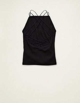 AE Strappy-Go-Lucky Boatneck Tank Top