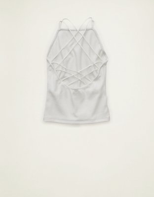 AE Strappy-Go-Lucky Boatneck Tank Top