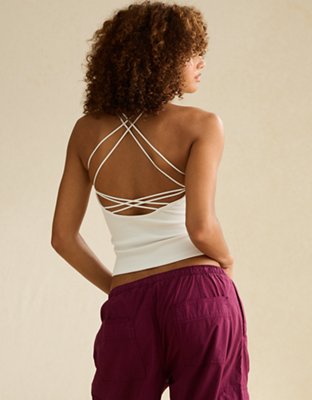 draw drawers / Boatneck Tanktop巾着付き AE Strappy-Go-Lucky Boatneck Tank Top | American Eagle