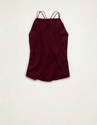 AE Strappy-Go-Lucky Boatneck Tank Top