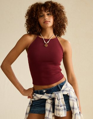 AE Strappy-Go-Lucky Boatneck Tank Top