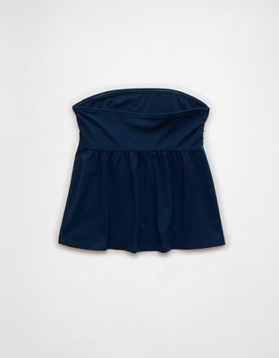 AE Gathered Babydoll Tube Top