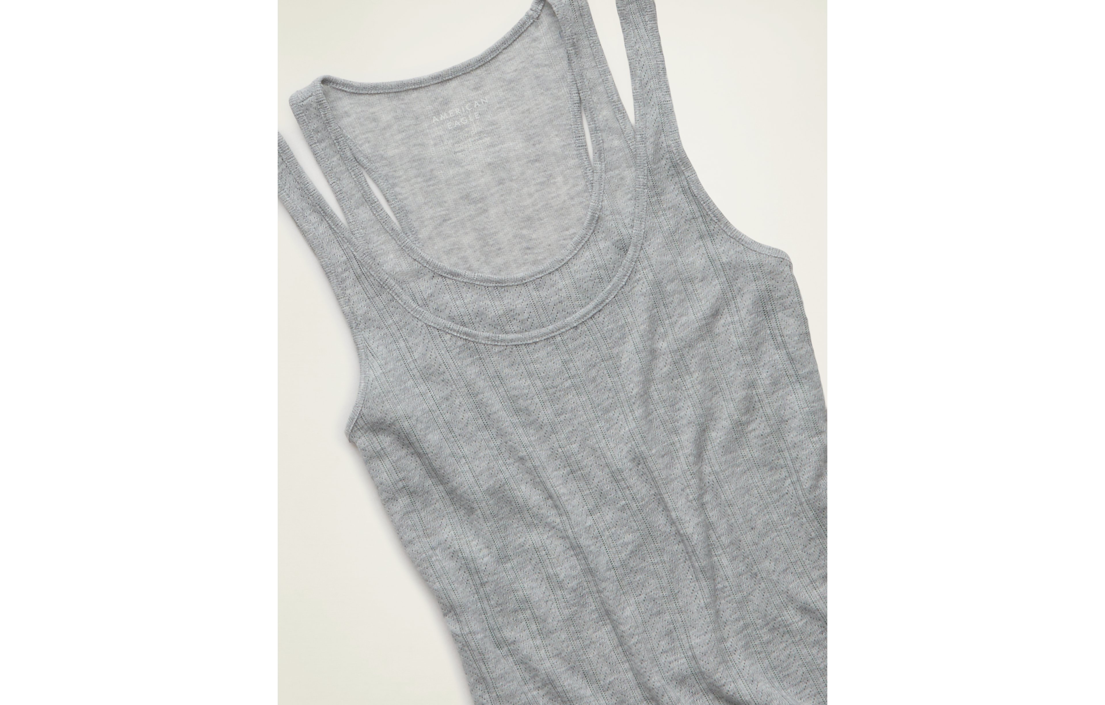 AE Twice As Nice Pointelle Tank Top