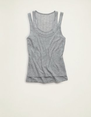 AE Twice As Nice Pointelle Tank Top