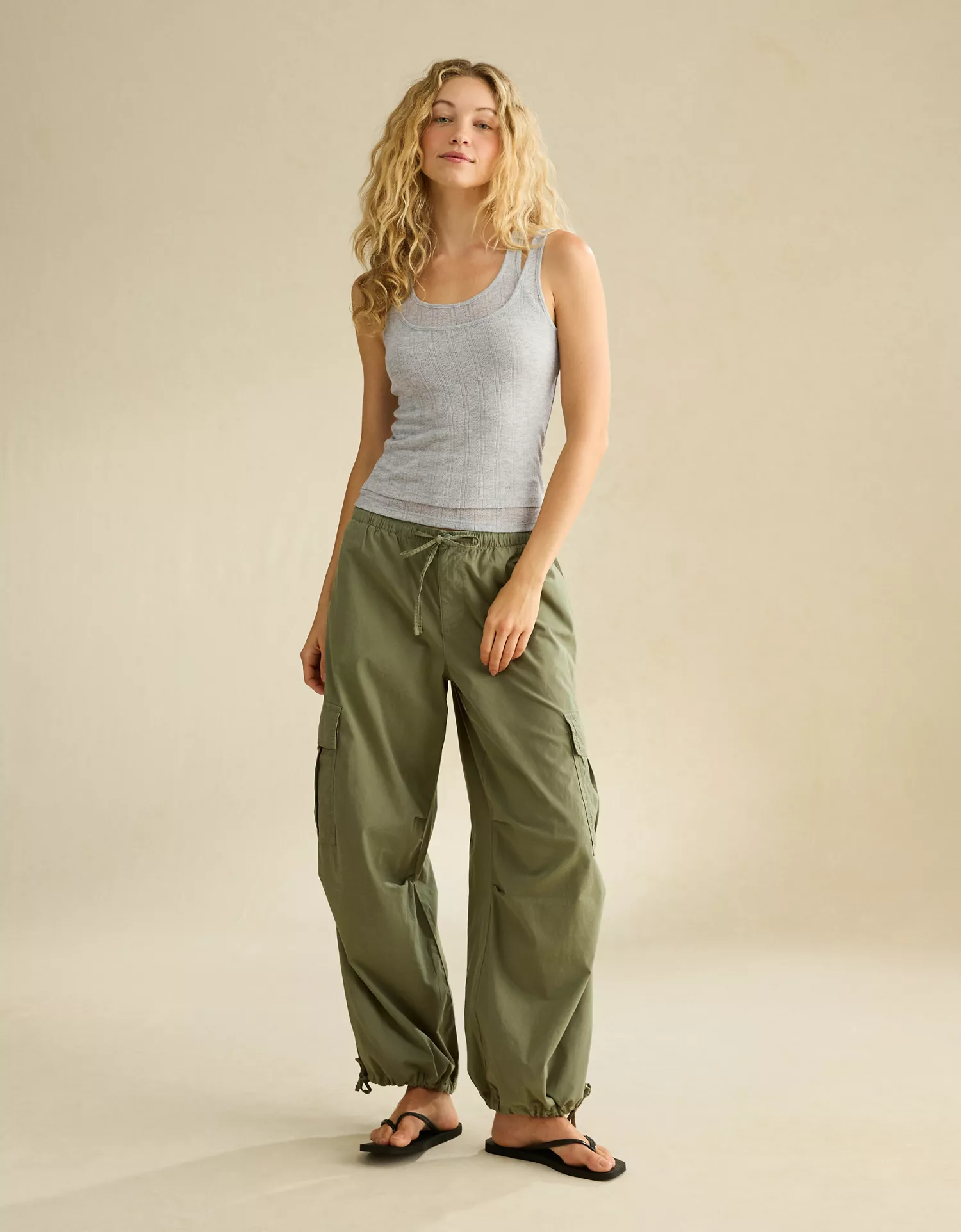 AE Twice As Nice Pointelle Tank Top - thumbnail 7