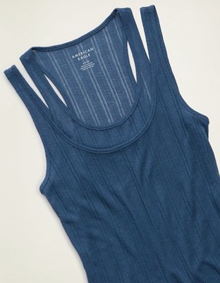 AE Twice As Nice Pointelle Tank Top