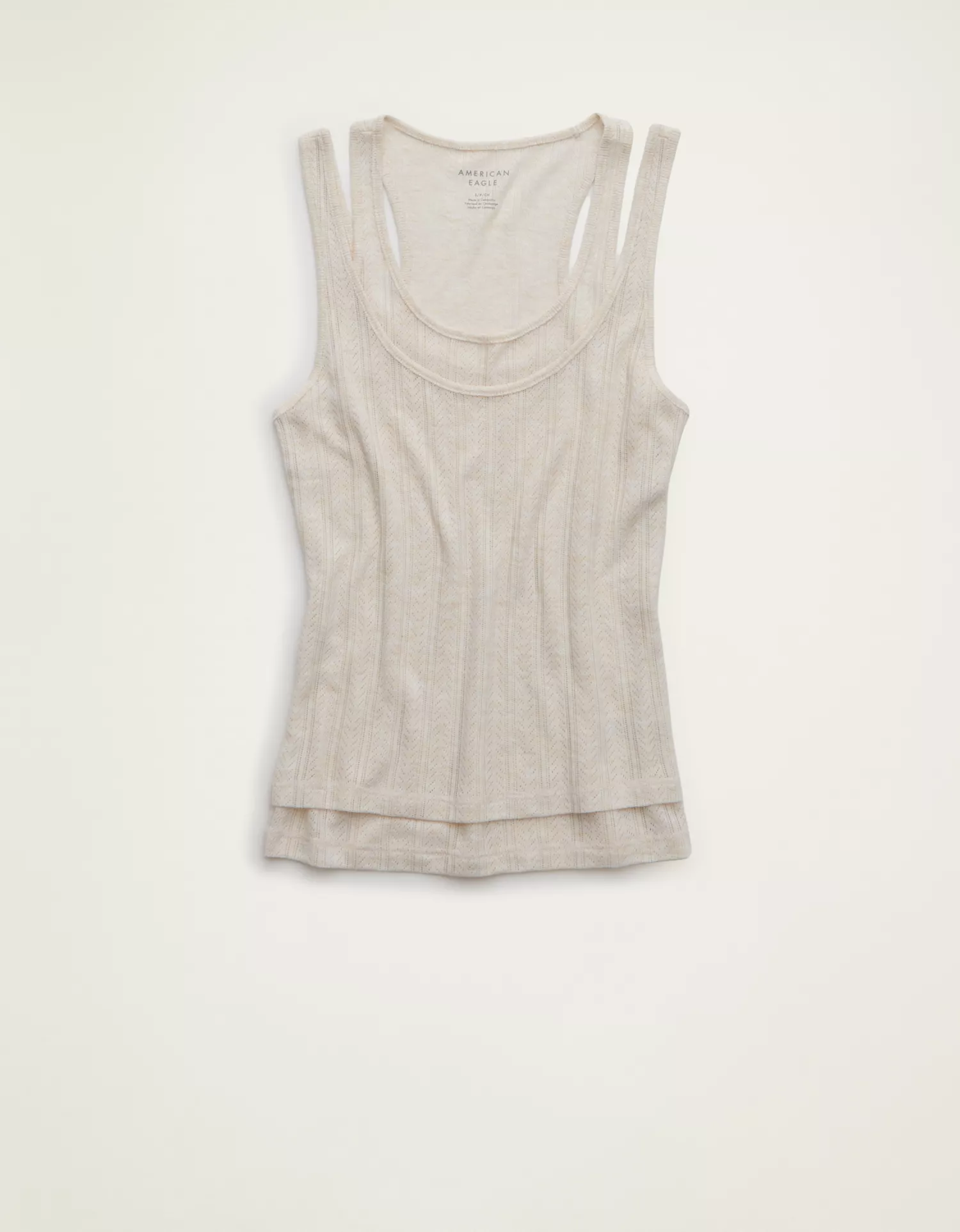 AE Twice As Nice Pointelle Tank Top - thumbnail 10
