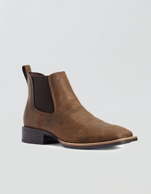 Ariat Men's Booker Chelsea Wide Square Toe Western Boot from American Eagle - $149.95