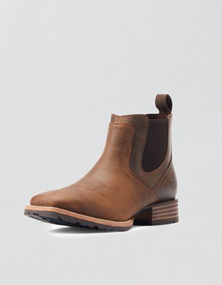 Мужские ботинки Ariat Hybrid Low Boy Wide Square Toe Chelsea, цвет: Коричневый — фото 5