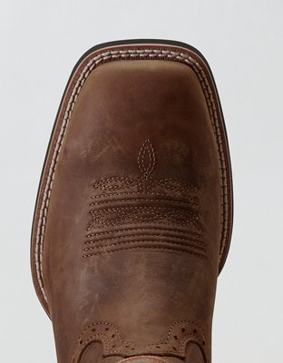 Мужские ботинки Ariat Sport Wide Square Toe Cowboy, цвет: Коричневый — фото 4