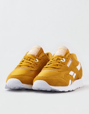 reebok classic nylon gold