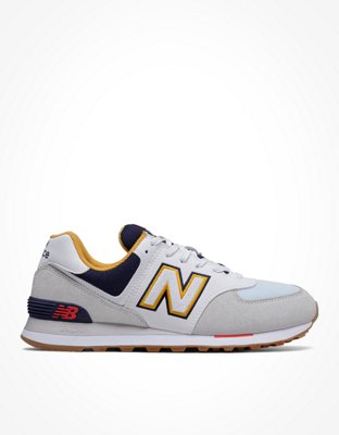 new balance men's 574 split sail yellow