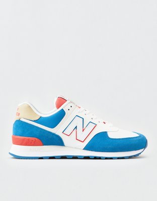 new balance 574 split sail mako blue toro red