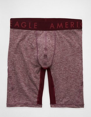 AEO Men's Space Dye 8" Flex Boxer Brief