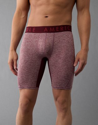 AEO Men's Space Dye 8" Flex Boxer Brief