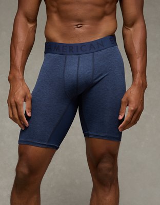 AEO Men's Space Dye 8" Flex Boxer Brief