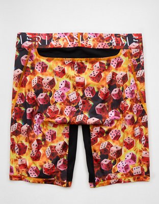 AEO Fire Dice 8" Flex Boxer Brief