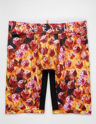 AEO Fire Dice 8" Flex Boxer Brief