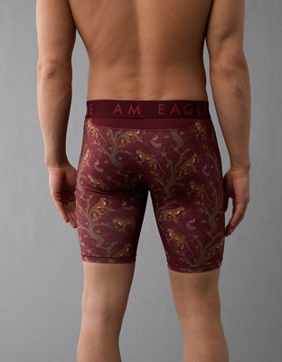 AEO Men's Leopards 8" Flex Boxer Brief