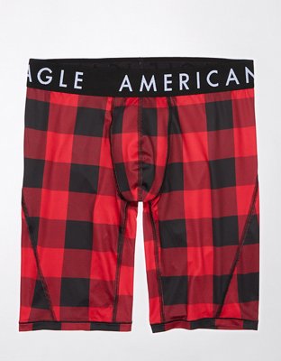 AEO Plaid 9" Flex Boxer Brief