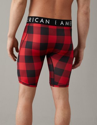 AEO Plaid 9" Flex Boxer Brief