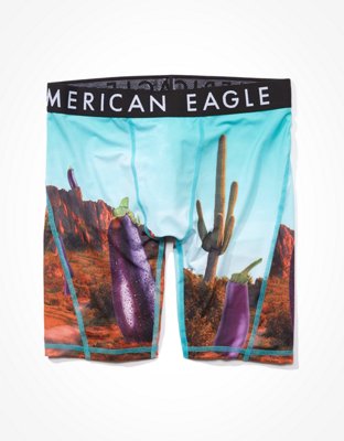 Трусы-боксеры AEO Eggplant Flex для мужчин — American Eagle — фото 3