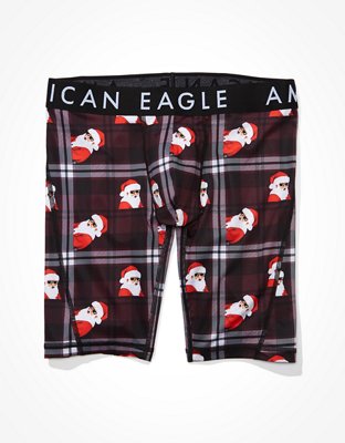 American Eagle Outfitters AEO Men's Christmas Santa Boxer Shorts