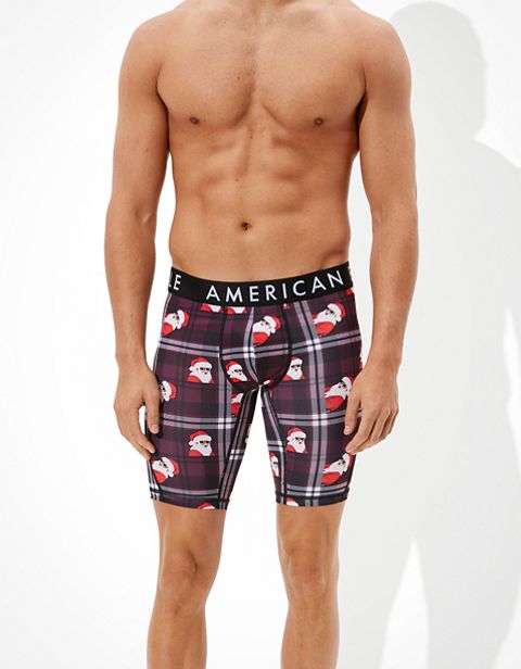 Трусы-боксеры AEO Santa Flex для мужчин — American Eagle