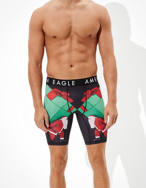 Трусы-боксеры AEO Santa Flex для мужчин — American Eagle