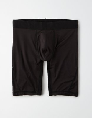 AEO Space Dye 9 Flex Boxer Brief Mens Black XS - 31807563 - By Brand Antimicrobial fabric helps fight odors, while keep sku 31807563