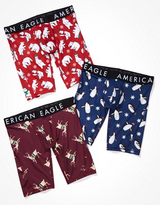 american eagle santa boxers