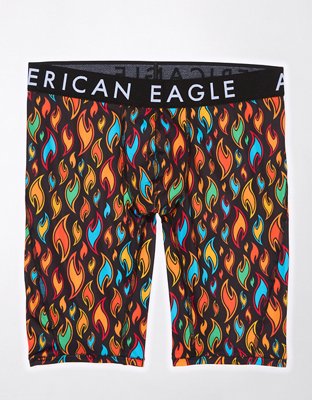 Трусы-боксеры AEO Flames Flex для мужчин — American Eagle — фото 3