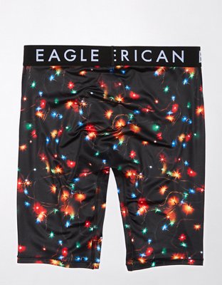 AEO Christmas Lights 9" Flex Boxer Brief