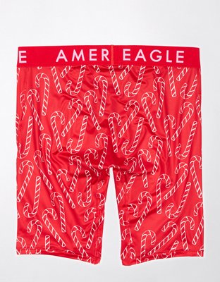 AEO Candy Canes 9" Flex Boxer Brief