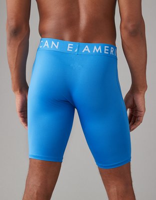 Caleçon boxeur ajusté Flex de 9 po de couleur unie pour hommes AEO