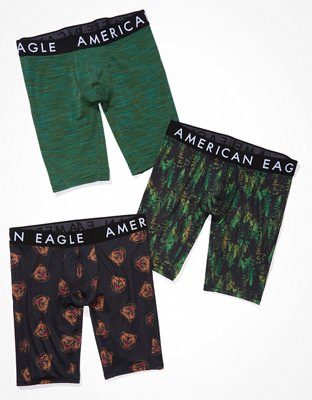 American Eagle AE Men's 3-Pack 3 Classic Trunk Size MEDIUM Trunks Boxer  Briefs AEO Underwear