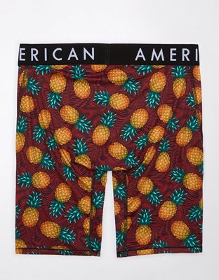 AEO Men's Pineapples 9" Flex Boxer Brief