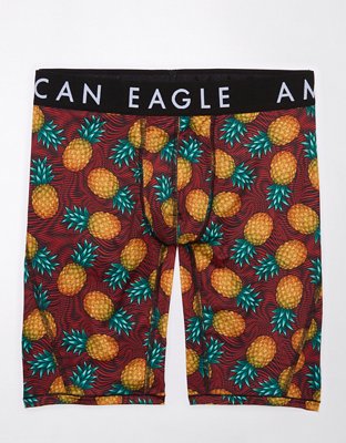 AEO Men's Pineapples 9" Flex Boxer Brief