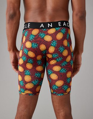AEO Men's Pineapples 9" Flex Boxer Brief