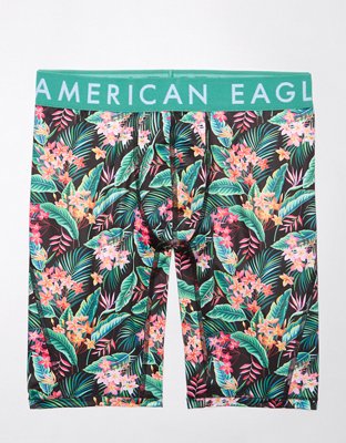 Трусы-боксеры AEO Flex для мужчин, цветочный принт — American Eagle — фото 3