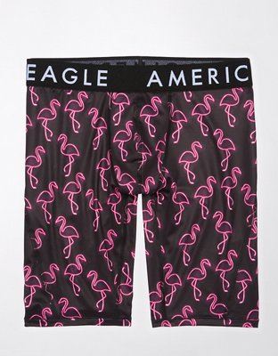 Трусы-боксеры AEO Flamingos Flex для мужчин — American Eagle — фото 3