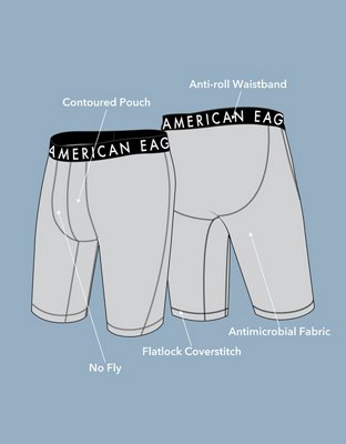 Трусы-боксеры AEO Flex для мужчин — American Eagle — фото 2