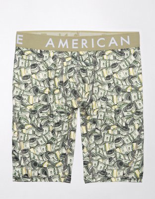 AEO Men's Dollars 9" Flex Boxer Brief