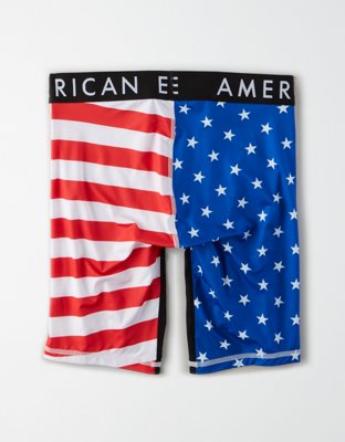 AEO Stars + Stripes 9" Flex Boxer Brief