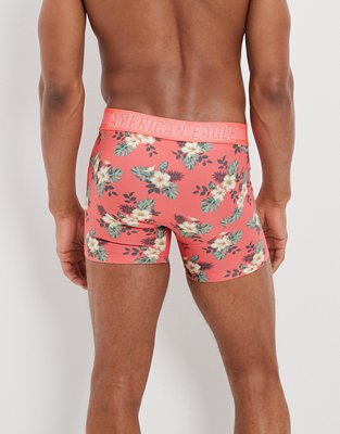 Трусы-боксеры AEO Swundies для мужчин, цветочный принт — American Eagle — фото 2
