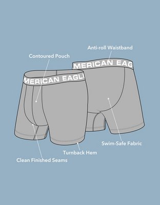 Трусы-боксеры AEO Drying для мужчин — American Eagle — фото 2