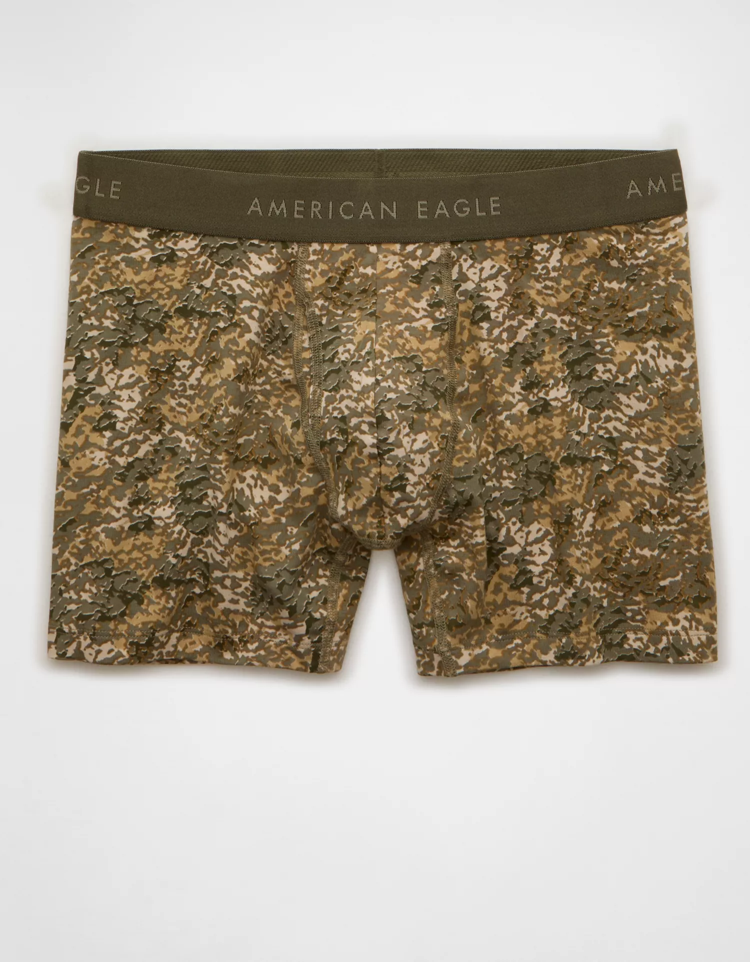 AEO Men's Camo 4.5" Classic Cotton Boxer Brief - thumbnail 3