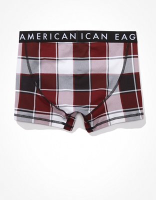 Трусы-боксеры AE Plaid Classic для мужчин — American Eagle — фото 3